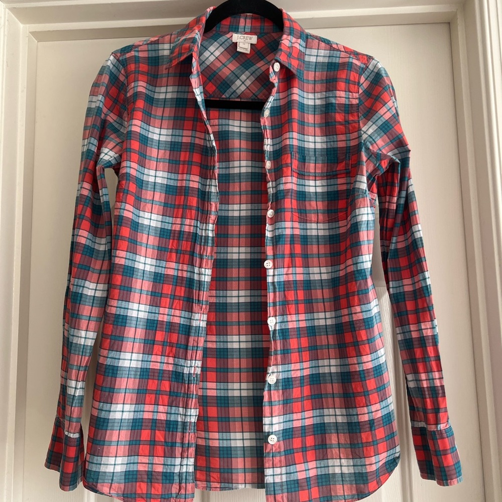 J. Crew Spring Button up size XS